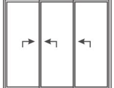 Cửa Đi Trượt Nâng (3 ray)