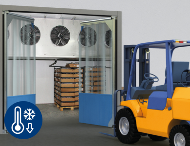 Cửa xoay PVC của dòng SSD