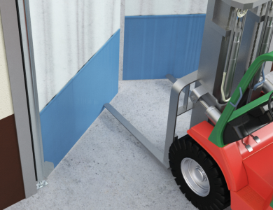 Cửa xoay PVC của dòng SSD