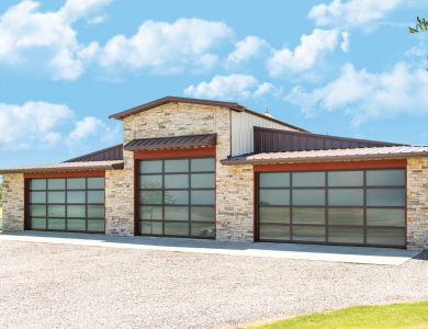 RSD02-SLP Single-Skin Panel Door with Torsion Spring Mechanism