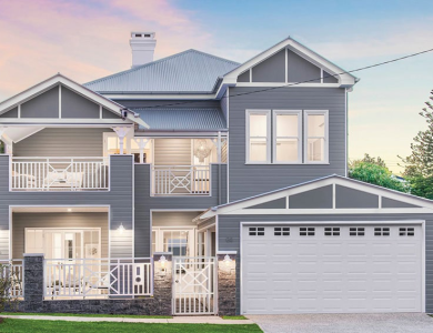 Garage Sectional Door with Torsion Spring Mechanism