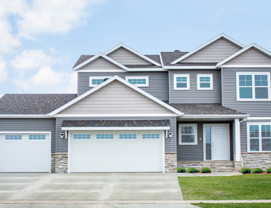 RSD01BIW-SC Standard-Size Garage Sectional Doors with Extension Springs