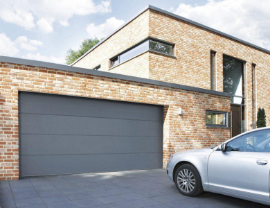 RSD01BIW Garage Sectional Door with Extension Spring Mechanism