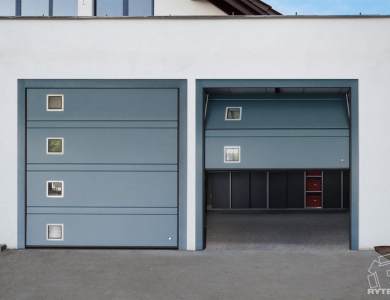 Garage Sectional Door with Torsion Spring Mechanism