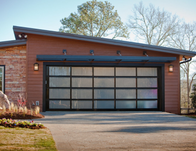 RSD02-SLP Single-Skin Panel Door with Torsion Spring Mechanism