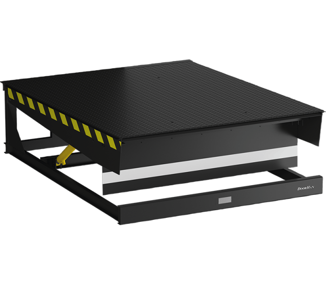 DS Electrohydraulic Dock Leveler with Telescopic Lip