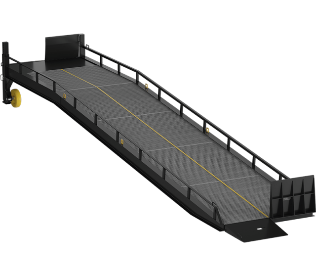 Mobile Yard Ramp without Truck Bed Support of RMFS series
