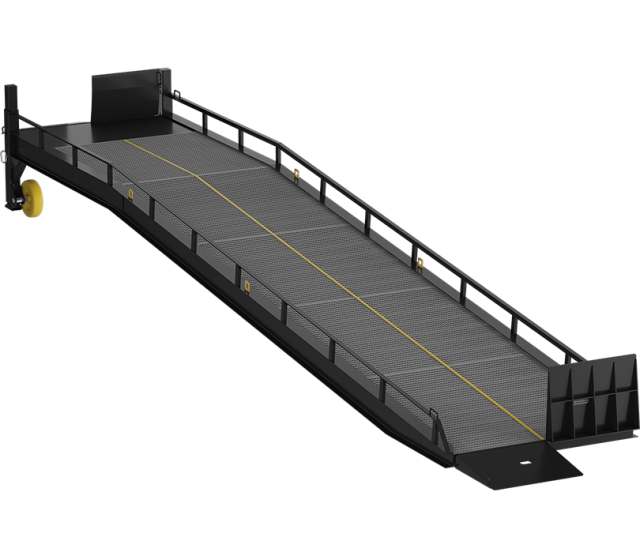 Mobile Yard Ramp without Truck Bed Support of RMFS series