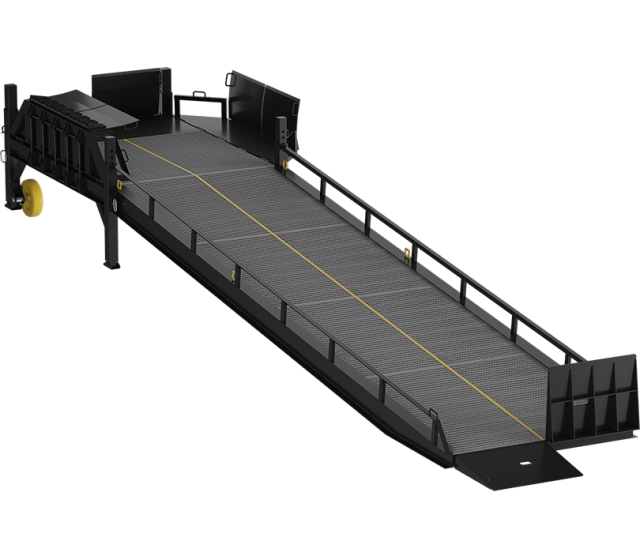 Three-Side Loading Mobile Yard Ramp of 3SRM series